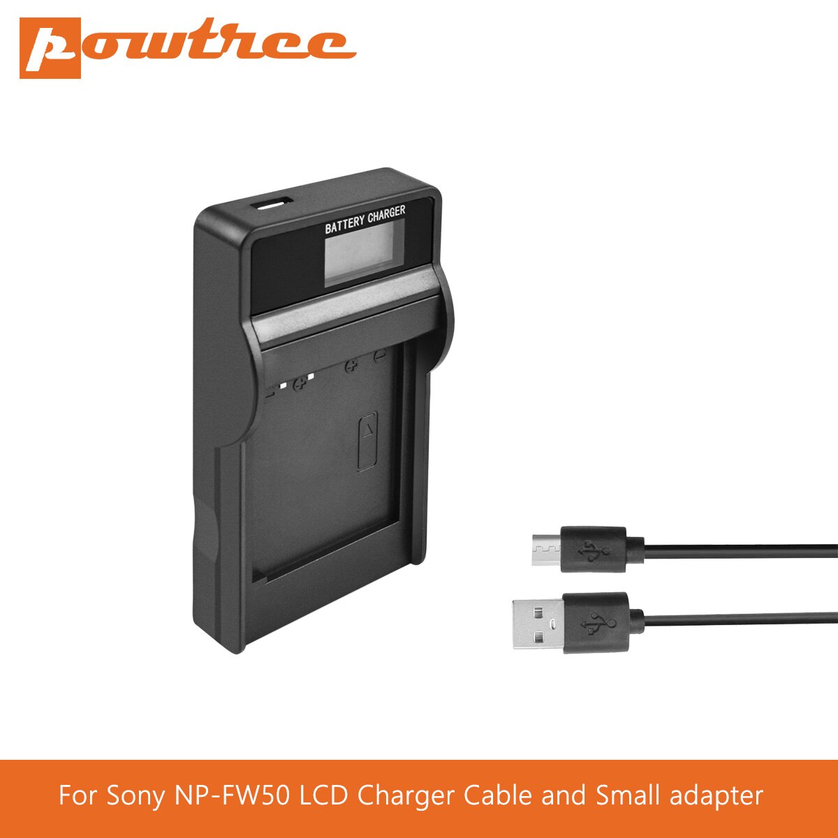 Powtree för sony 7.2v 2000 mah np -fw50 npfw 50 np fw50 kamerabatteri för alpha 6500 6300 6000 5000 3000 a7r a7s a7s ii  a7ii l70