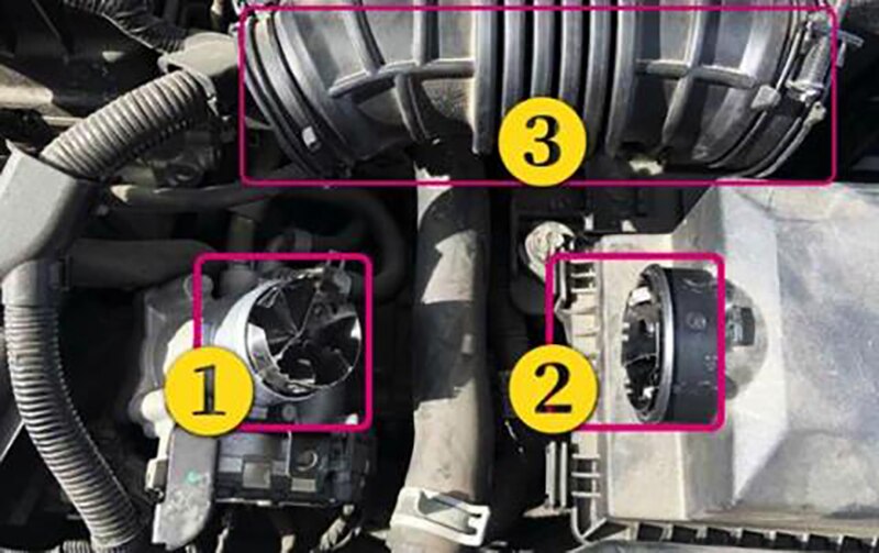 Car Turbocharger Car Turbocharger Adapter Air Intake Gas Fuel Saver Fan Modified Accelerator Turbine Intake Turbocharger Parts