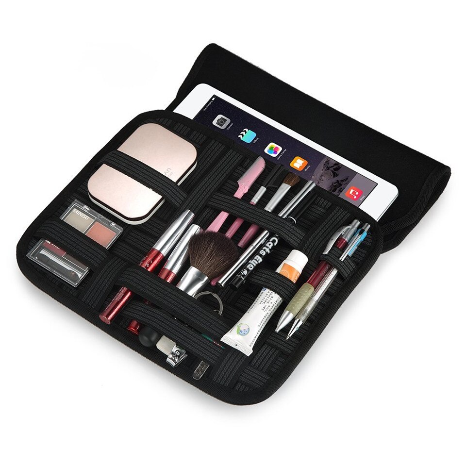 EasyAcc Portable 20000mAh Power Bank Bag External Battery Carrying Pouch for Charger,Cable, Hard Drive, Earphones,10inch Tablet