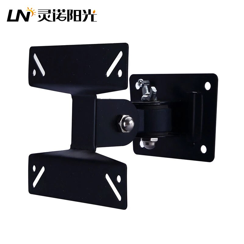 LN Universal TV Wall Mount Swivel Tilt 180 Degrees Full Motion TV PC Monitor Bracket 14-24 Inch for LCD LED Flat Panel Plasma