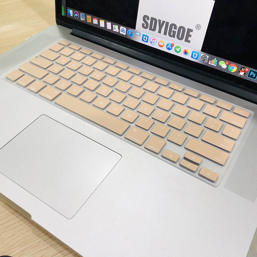 Laptop keyboard cover for macbook air 13inch model A1466 A1369 U.S. Edition Us-Enter English text Keyboard protective film: B
