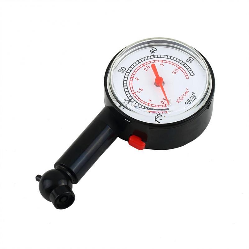 Vacuum Manometer Mini Dial Portable Dual Scale Dial Gauge Vacuum Pressure Dial Digital Display Gauge 0-50PSI 0-3.5 BAR RO2