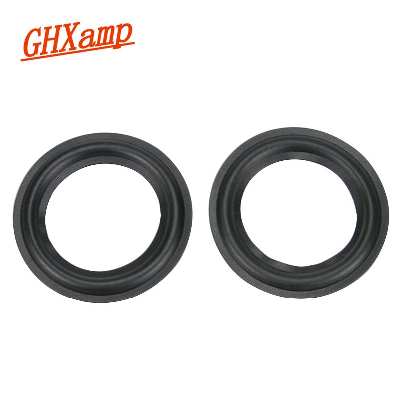 GHXAMP 2 STÜCKE 3 ZOLL Lautsprecher gummisicke seite ersatzteile Für herkömmliche Sound box repair falten rand