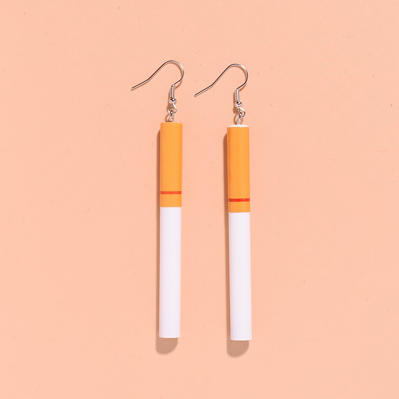 1 par de pendientes de gota de comida de Donut 3D de colores para mujer, para niños, creativa, divertida, abalorios de pastel Kawaii, pendientes colgantes, joyería: Verde Dragonly