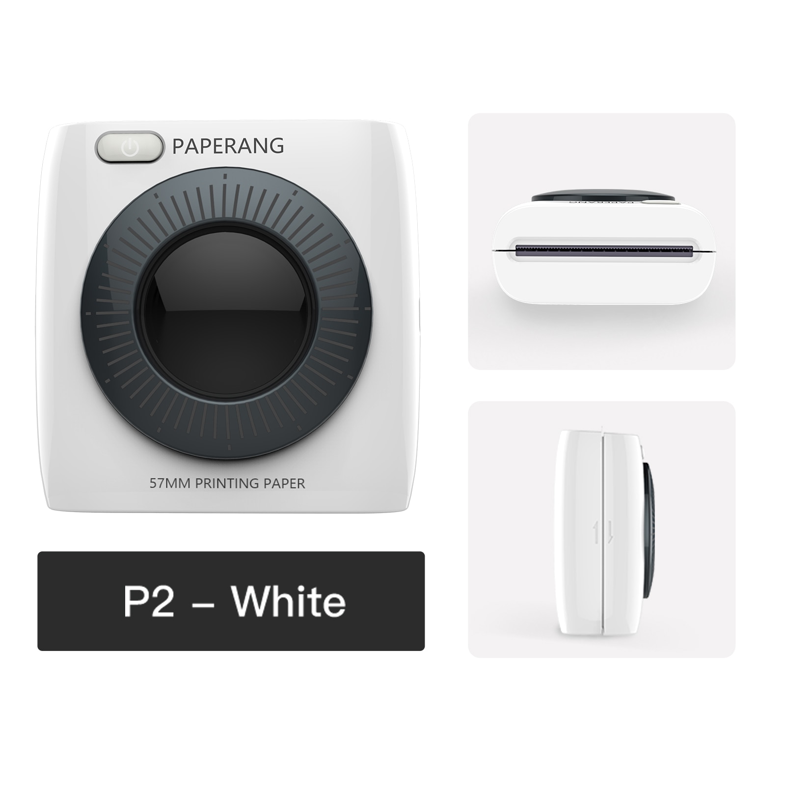 Paperang P2 Pocket Printer 300Dpi Bt Draadloze Printer Draagbare Thermische Printer Voor Foto Compatibel Met Android Ios Windows Mac