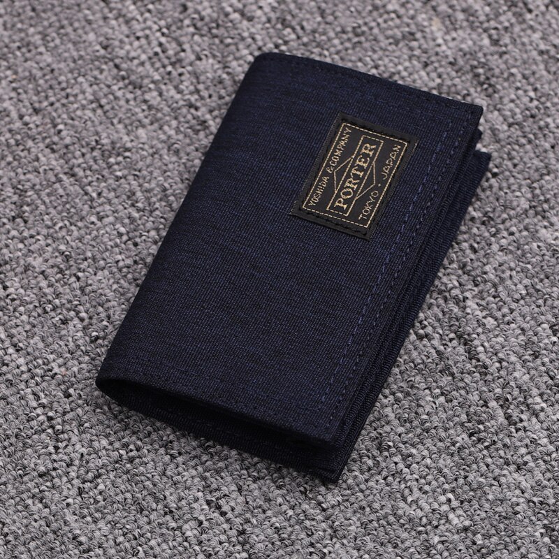 Japanese and Korean Brand Men Wallet Nylon Cloth Short Wallet Female Handbag Casual Student Wallets Youth Purse Carteira