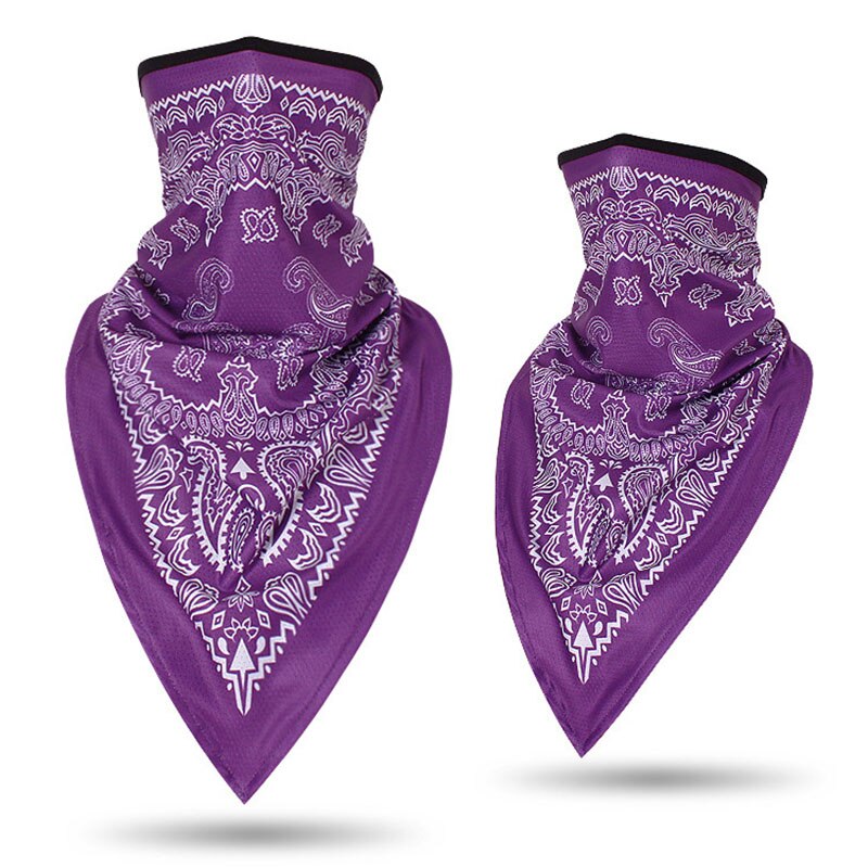 Face Cover Biker Ski Motorcycle Helmet Neck Cover Sport Bandana Outdoor Cycling Best Price: Purple