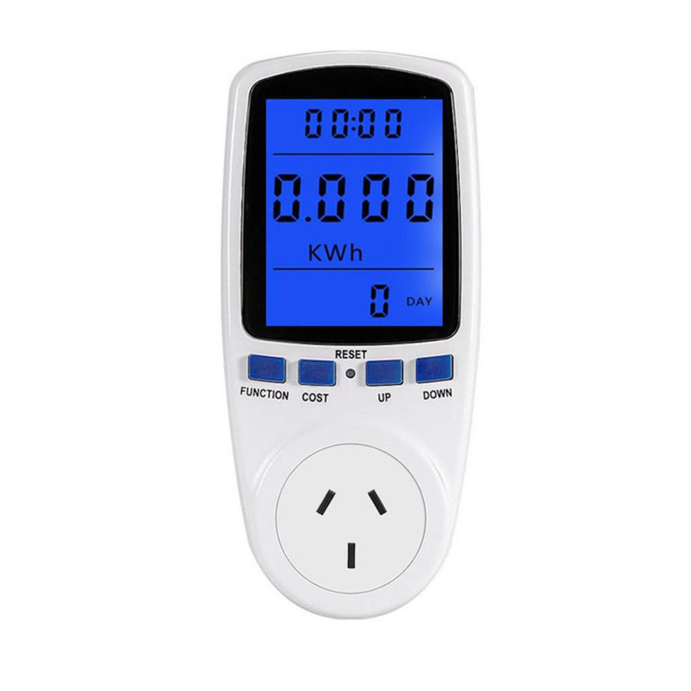 Energie Monitor Euro Plug Power Meter Socket Lcd Power Usage Monitor Metering Smart Socket Meter Lcd Power Usage Monitor: AU
