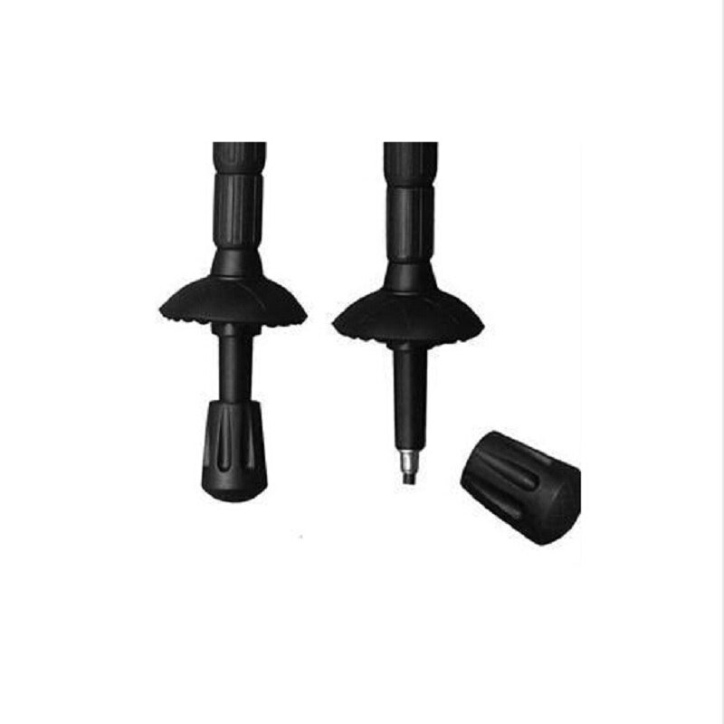 Outdoor Hiking Walking Sticks Tips Protectors Hiking Pole Replacement Tips Adjustable Walking Stick Head Protecter Tools: d