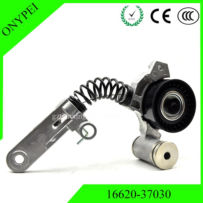16620-37030 16620-37010 V-Ribbed Serpentine Belt Tensioner For 14-17 Toyota Corolla 1.8 16620-37011 16620-0T020 1662037030