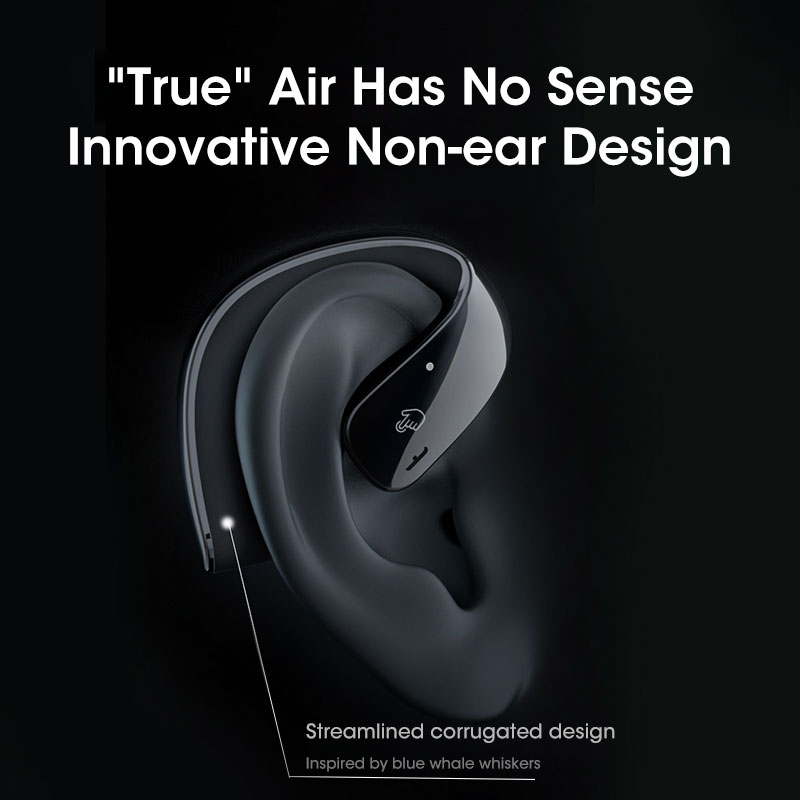 T22 Open Ear Air Conduction TWS Earphone Ble Wireless Headphone Sports Waterproof Ear Clip Earbuds