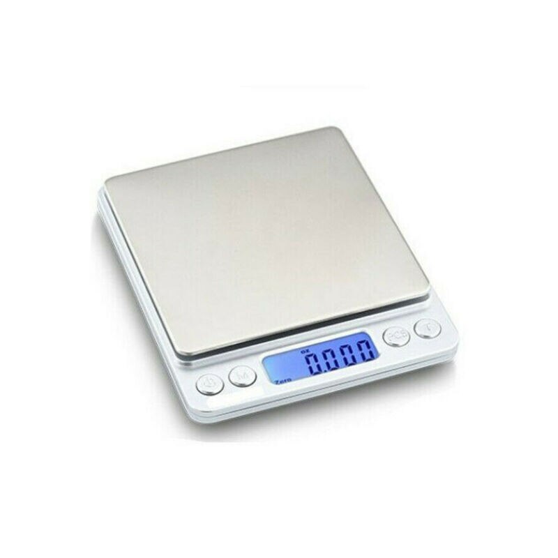 0.01-500g Kitchen Scales USB Charge LCD Electronic Scale Mini Precision Grams Weight Balance Scale Cooking Baking Measure Tool: Default Title