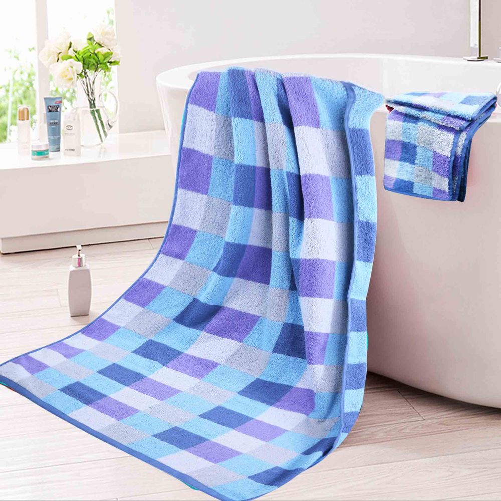 Asciugamano 100% Cotone 65x135 cm 420GSM toalha de banho Bagno Spa Spiaggia Asciugamani Panno Panno Per Il Viso di Marca Famiglia per Adulti 1 pz: Pattern 3