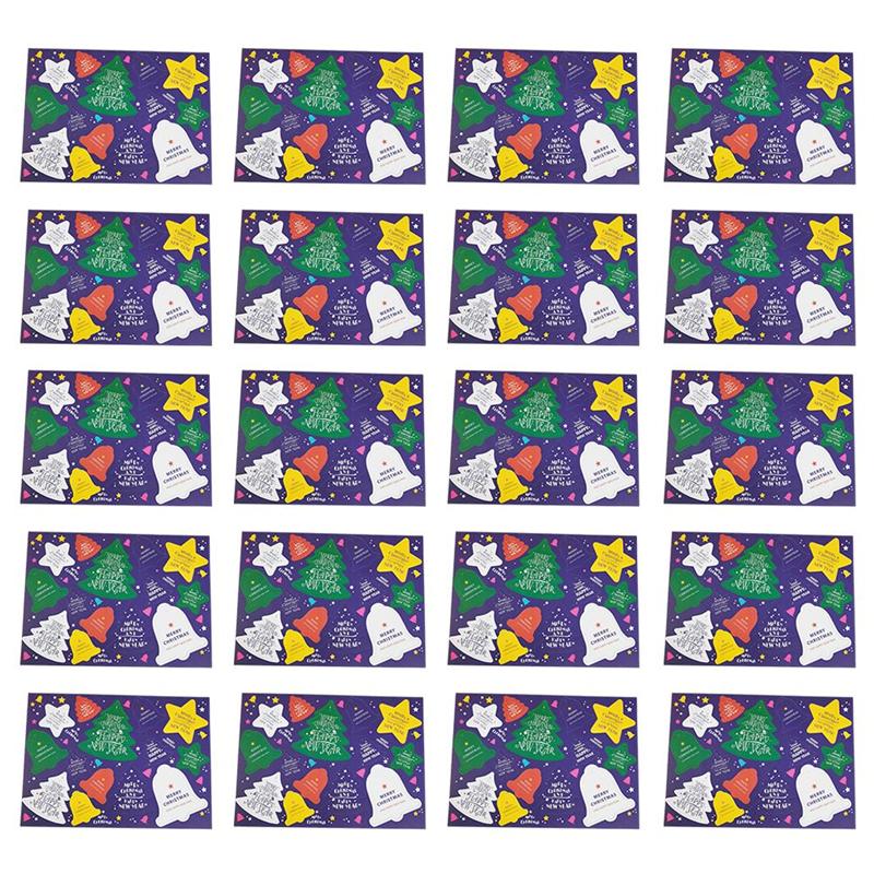 280Pcs Merry Christmas Mini Greeting Cards Lovely Christmas Greeting Cards Kids year Cards Greeting Cards