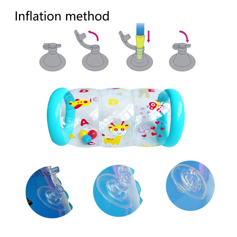 Baby Kruipen Roller Speelgoed Opblaasbare Peuter Bel Sassy Speelgoed Pvc Baby Kruipen Baby Speelgoed Leren Roller &amp; Bells Peuter Staande