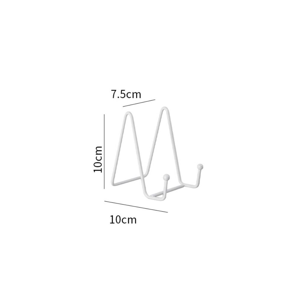 Supporto per piatto decorativo supporto per telaio in metallo cavalletto in ferro supporto per cornice per foto supporto per piastra espositore in ferro: giallo