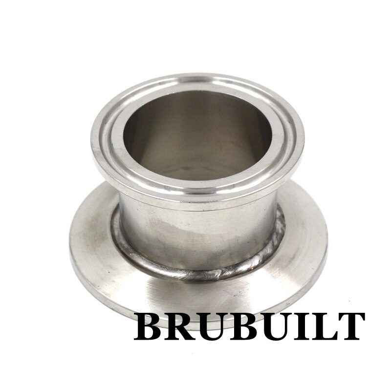 Cap Style Concentric Reducer - 2"TC x 1.5"TC 304 Stainless Steel, Sanitary Fitting Accessories