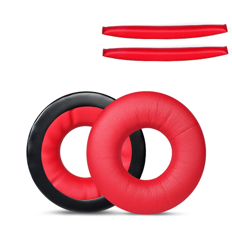 Top Headband Cushion Pad & Ear Pads Cushions Cover Suitable for Sennheiser HD25-1 II HD25 HD25SP 25SP-II Headset Replacement