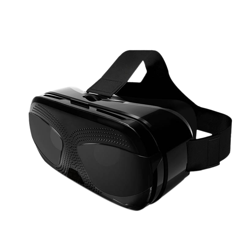 VR Virtual Reality Glasses 3D Headset Stereo Helmet Box with Eye Diopter Adjustment for iPhone Android Smartphones 4.5-6.0 Inch: Default Title