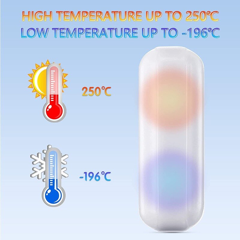 16 Pieces PTFE Magnetic Stirrer Mixer Stir Bar, White Color, Stir Rod Magnetic, Laboratory Bar, Stir Plate Magnet