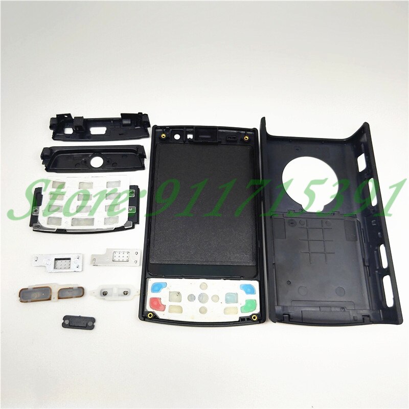 For Nokia N95 (8G Version) Housing Front Faceplate Frame Cover Case+Back cover/battery door cover+ English Keypad Repair parts