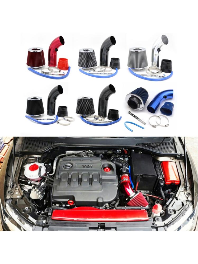 Universal 76mm Car Automobile Racing Car Cold Air Intake Induction Pipe Kit