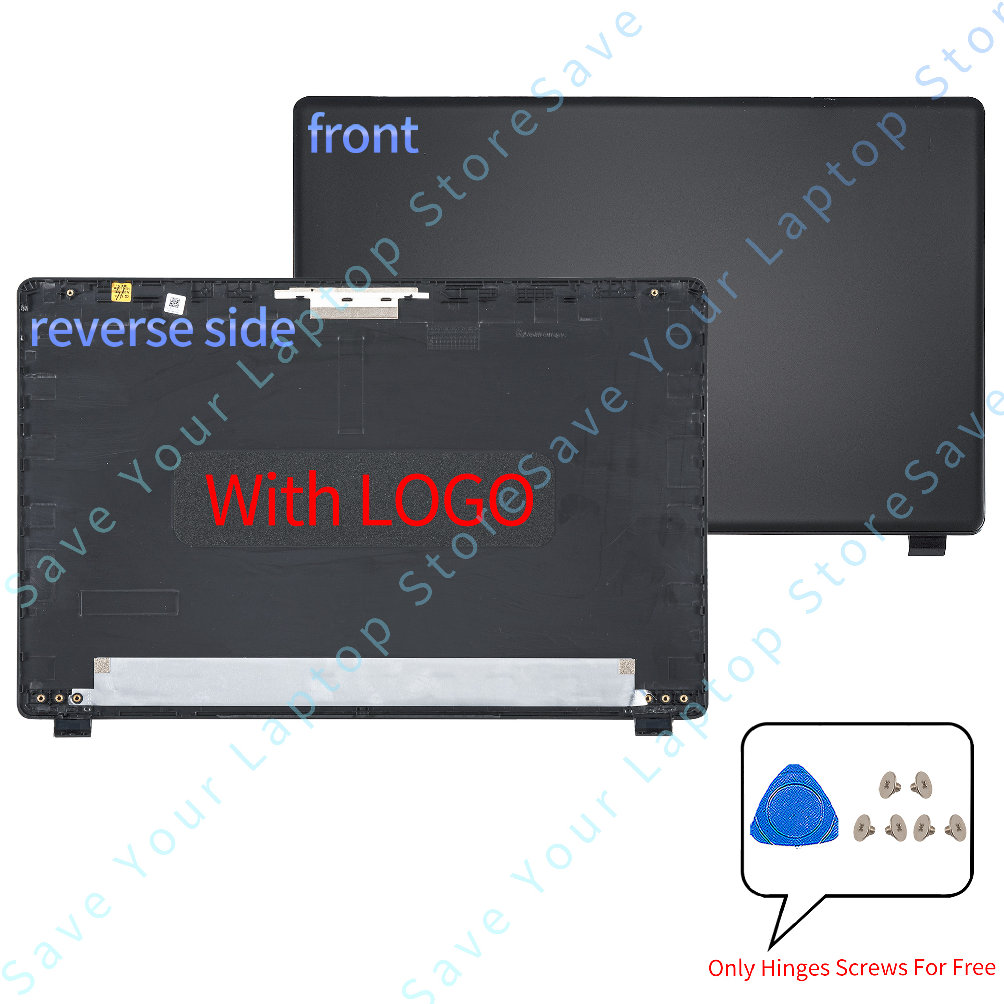 For Aspire 3 A315-54 A315-42/54K/56 N19C1 EX215-51/52 Top Case LCD Back Cover Bezel Hinges Laptop Cases Replace: MINT GREEN