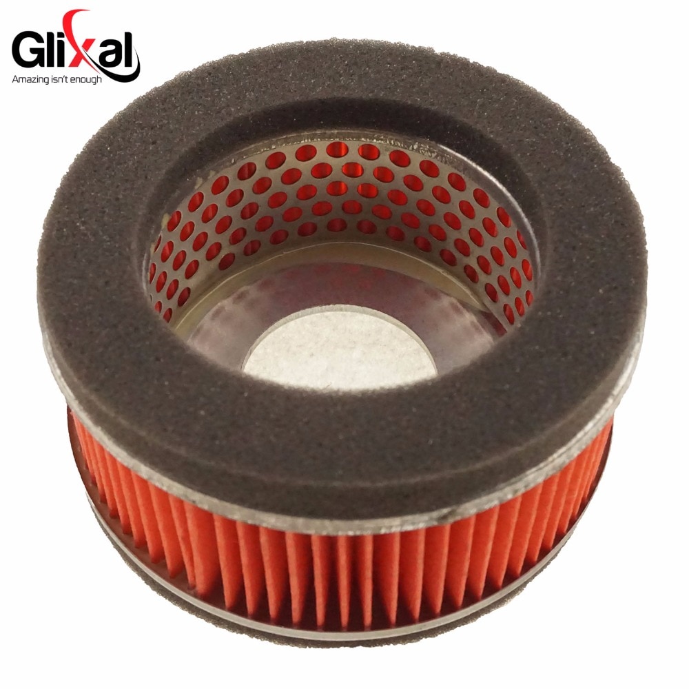 Glixal Universele Ronde Luchtfilter voor Chinese GY6 125cc 150cc 152QMJ 157QMJ Scooter Bromfiets ATV Go-Kart