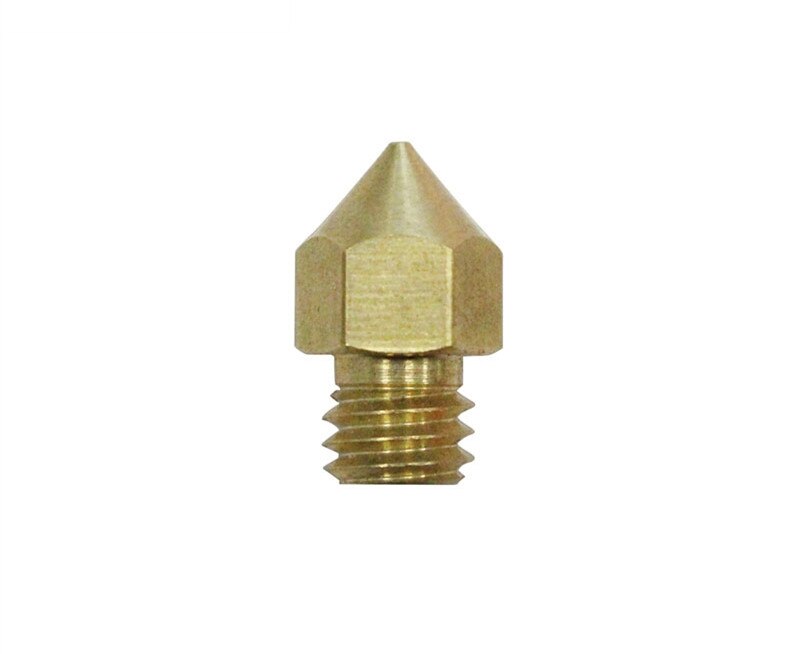 3D printer accessories brass nozzle 1.75MM0.2 0.3 0.4 0.5
