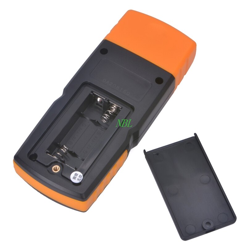 Digital LCD Display Wood Moisture Meter Gauge Humidity Tester Timber Damp Detector Hygrometer 4 Moisture level Data hold GM610