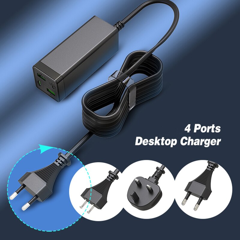 Hama Snellader 2x USB-C 1x USB-A platte mini-oplader PD 65 W Wit Oplader kopen