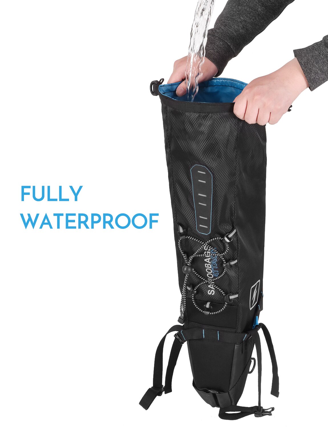 3-10L Waterproof Bike Saddle Bag MTB Road Bike Seat Bag Bike Rear Tail Pack Under Seat Bag for Bicycle