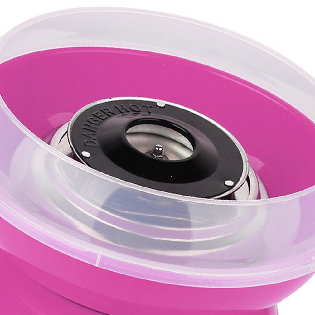Máquina eléctrica para hacer caramelos de algodón, malvavisco, máquina DIY 220-240V, dispositivo para hacer azúcar de algodón para el hogar, fabricante de aperitivos para niños, enchufe europeo