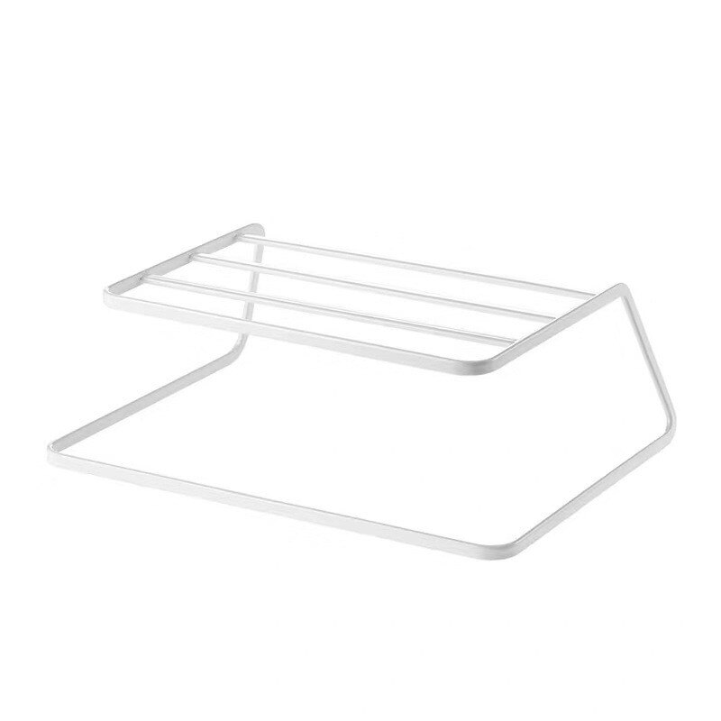 Layered Storage Rack Cabinet Shelf Tableware Storage Rack Closet Organizer Bowl Holder Dish Drying Rack Kitchen Storage Shelf: 2 Layer White