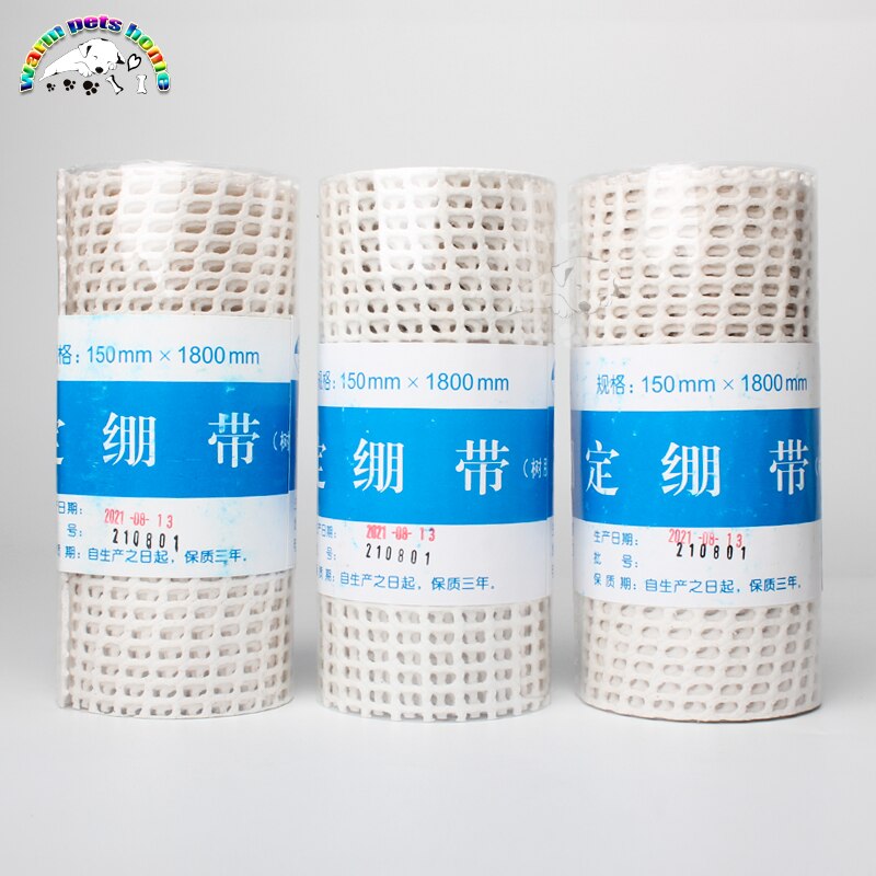 Bandage de Fixation orthopédique en polymère thermoplastique, Bandage en résine biodégradable