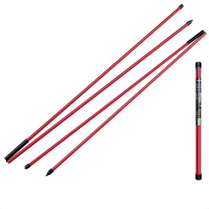 PGM Golf Training Aids Indicator Stick Putter Auxiliary Trainer Golf Alignment Stick Putting Direction Indicator 2 pcs JZQ024: JZQ024-Red