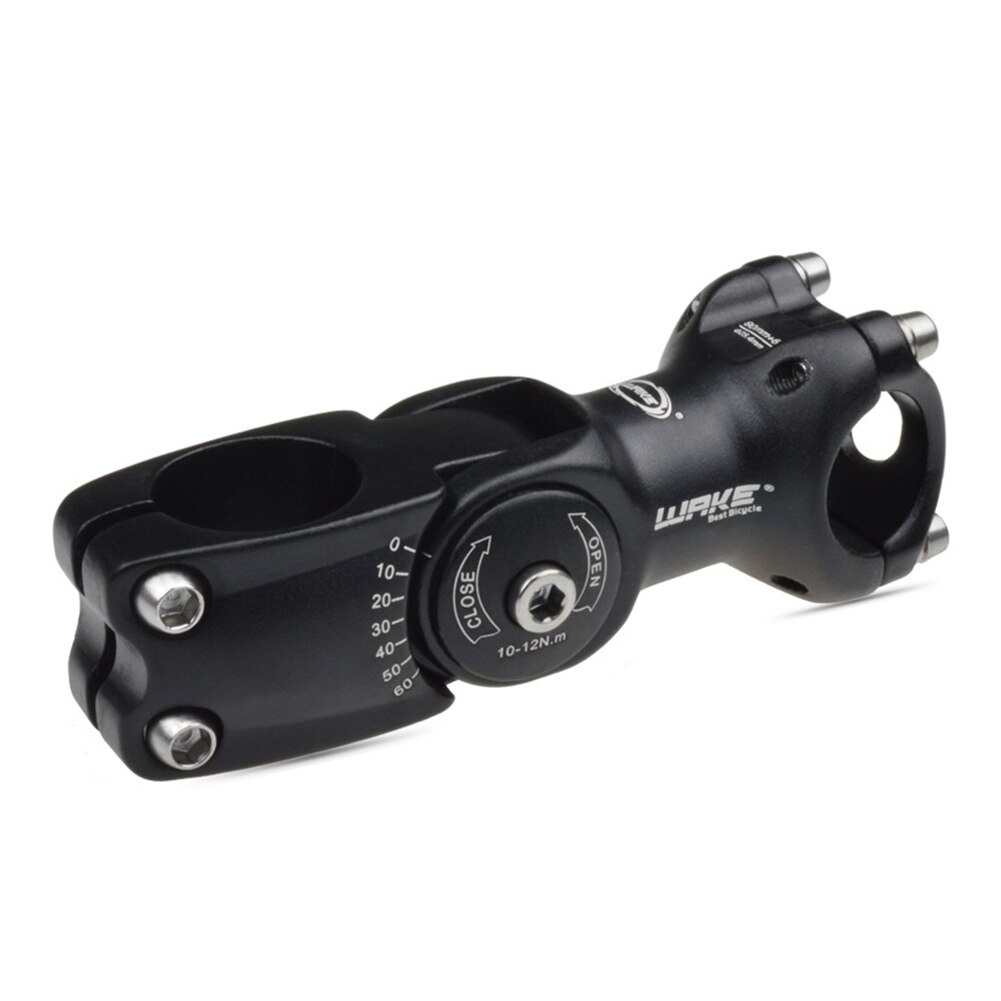 Wake 25.4/31.8mm Bike Handlebar Stem Riser Adjustable MTB Front Fork Adapter Sandblasting Wear-resisting Anti-Seismic Parts