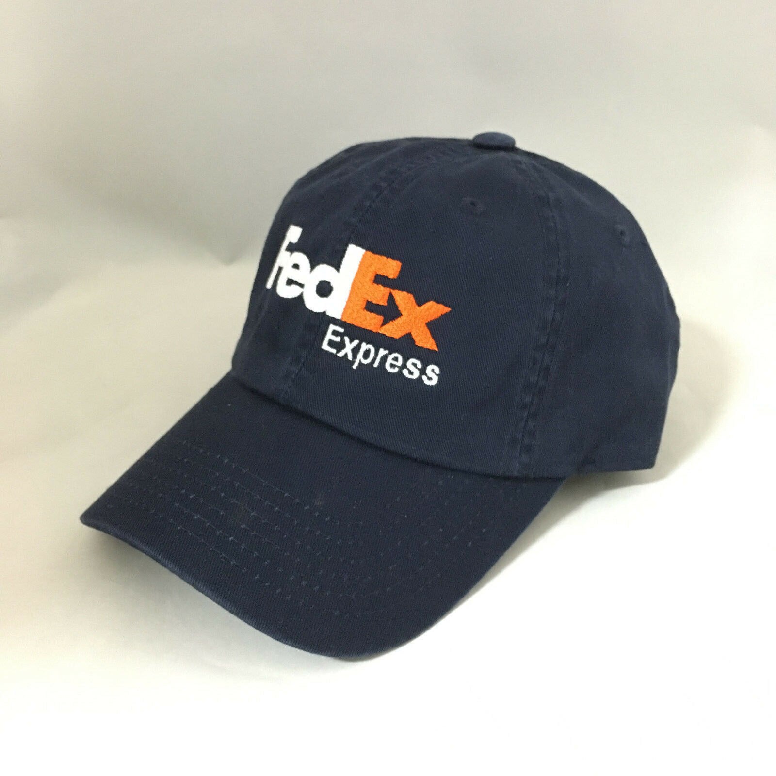Fedex Express Vader Hoed Katoenen Bal Cap Strap Verstelbare Navy One Size Fits Meest