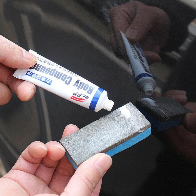 Bil ridse reparationssæt auto karrosseri sammensat polering slibepasta maling pleje sæt auto tilbehør fix det bilvoks