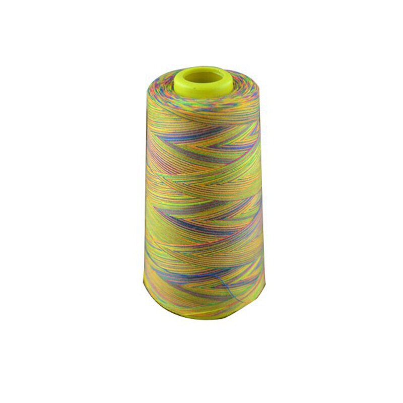 Prajna Rolle Regenbogen Nähen Themen Textil Garn Gewebt Stickerei Linie Nähen Zubehör Nähen Maschine Farbige Gewinde: as picture color 16