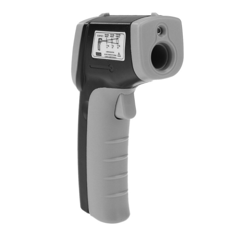 HW550 Handheld Infrared Thermometer Non-contact Temperature- -50~550°C LCD Kitchen Digital Termometer Sensor: GM320 black