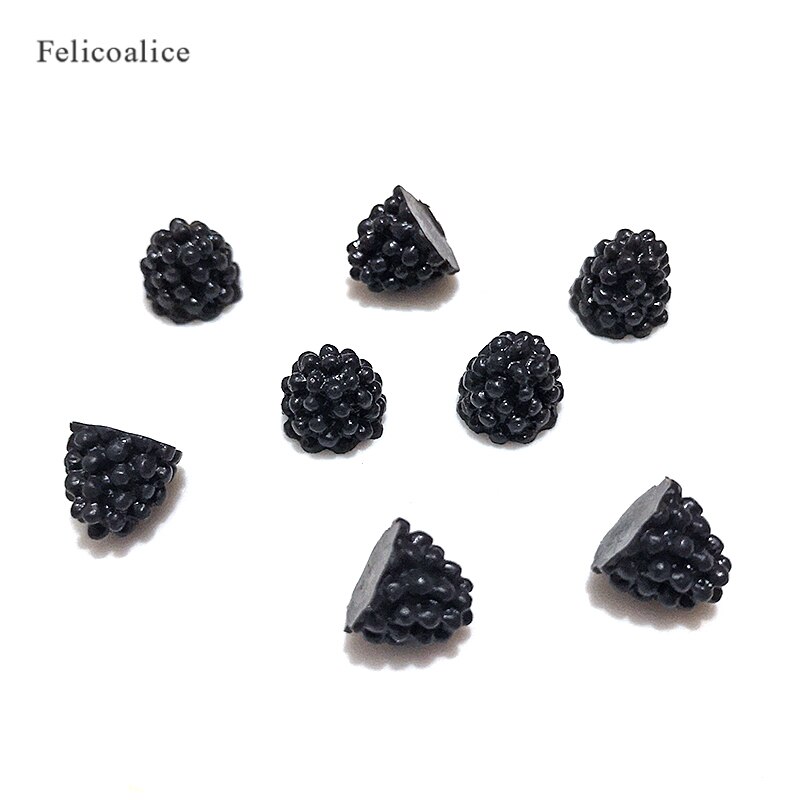 20pcs/bag Resin Fruit Slime Charms Additives Supplies Kit DIY Slime Accessories Filler For Fluffy Clear Slime Clay In Stock: 20pcs H