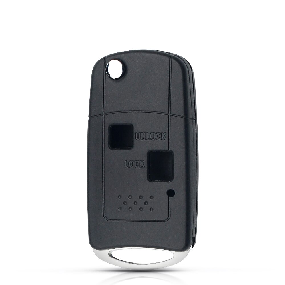 KEYYOU Modified 2/3 Buttons Flip Car Key Shell Case For TOYOTA CAMRY RAV4 Corolla PRADO YARIS Replacement Fob Uncut TOY43 Blade
