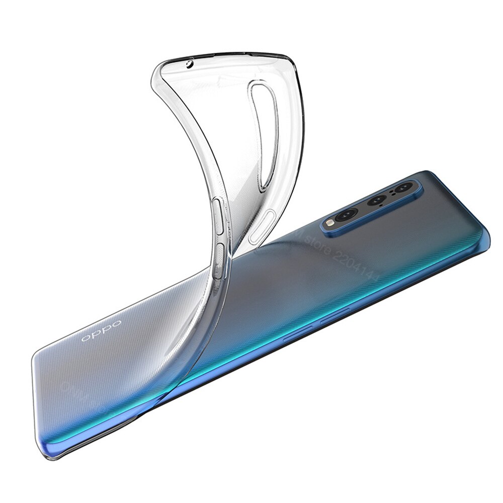 fallen Für Oppo Finden X2 Profi Neo TPU Silizium Klar Ausgestattet Stoßstange Sanft Fall für Oppo Finden X2 Lite transparent zurück Abdeckung