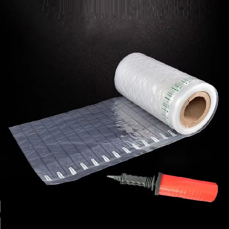 Air Column Inflatable Bubble Bag Shockproof Logistics Buffer Fragile Bale Cushion Packaging Roll Film Protection Mailer