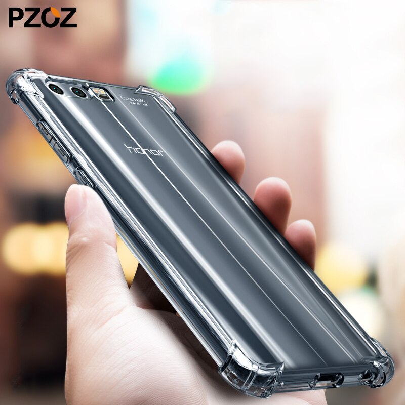 Pzoz Honor 9 Lite Case Siliconen Transparante Tpu Voor Huawei Honor 9 10 Lite Bescherming Case Honor View 20 Pro Honor 9 8x Max 8A