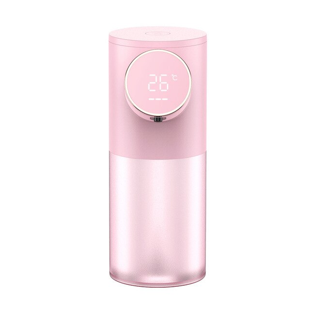 XIAOMI — Distributeur de Savon Désinfectant pour les Mains, Accessoires de Cuisine et de Salle de Bain, Rechargeable par USB, Capteur Infrarouge, , Nouveauté, 320ML: Type D Pink 1 PCS