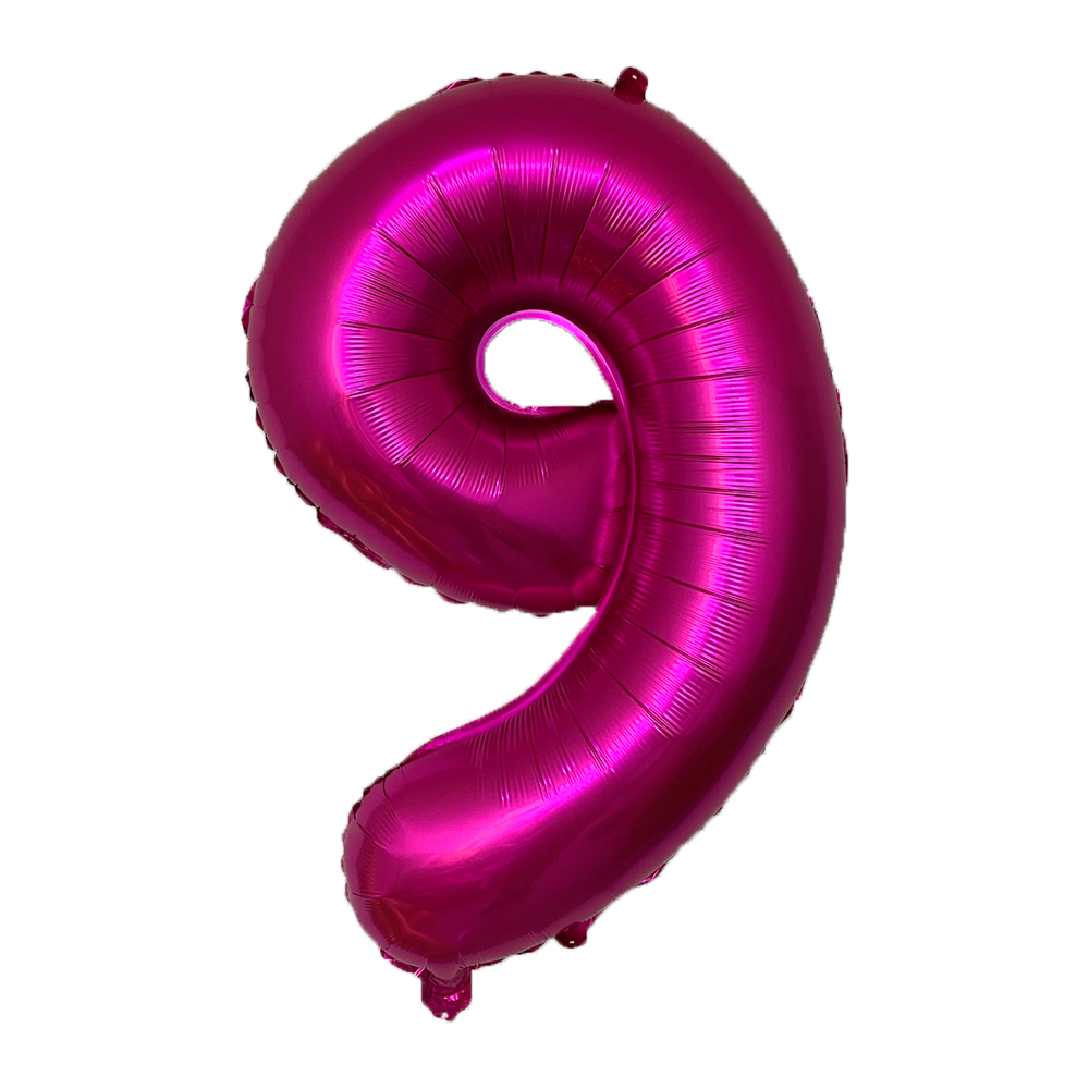 32 inch Rose Pink Number Balloons, Big Huge Number Foil Helium Balloons Birthday Party Celebration Decoration Large globos: Deep Sapphire / 40INCH