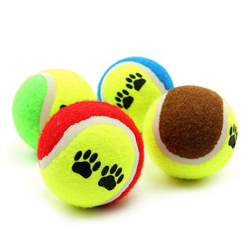 Diameter 6.5 Cm Tennisbal Chew Speelgoed Voor Hond Opblaasbare Tennisbal Hond Interactief Speelgoed Dierbenodigdheden Outdoor Cricket hond Speelgoed