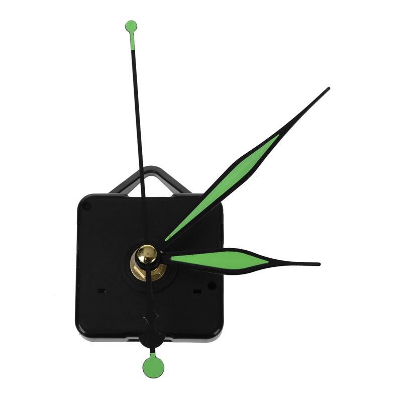 2 stücke Leucht Hände DIY Quarz Uhr Spindel Bewegung Mechanismus Reparatur Tool Kit